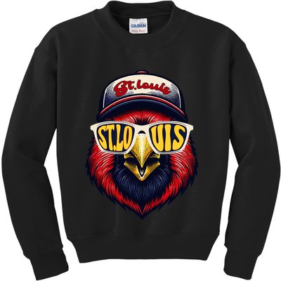 St. Louis Proud Name Personalized Cute Bird Animal Kids Sweatshirt