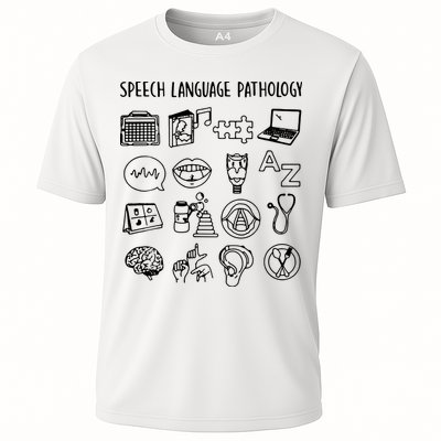 Speech Language Pathology Speech Therapy Awareness Performance Shirt