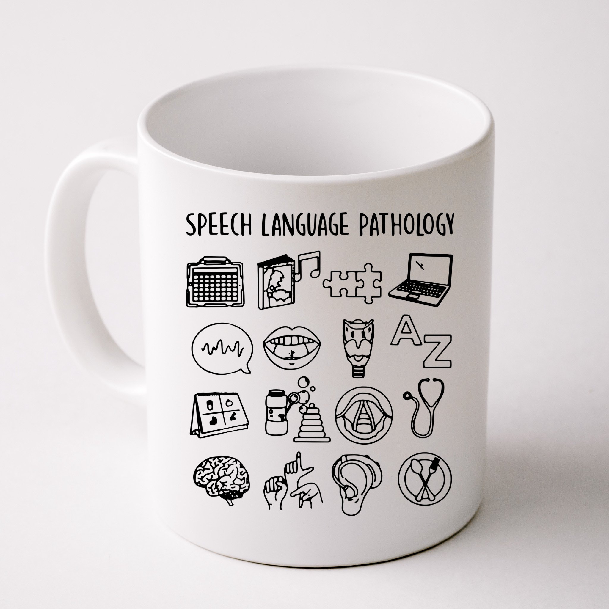 Speech Language Pathology Speech Therapy Awareness Mug