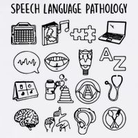 Speech Language Pathology Speech Therapy Awareness Womens T-Shirt