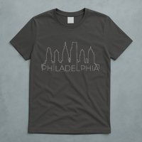 Skyline Line Philadelphia City T-Shirt
