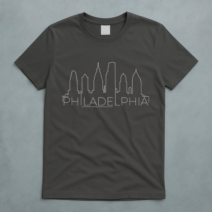 Skyline Line Philadelphia City T-Shirt