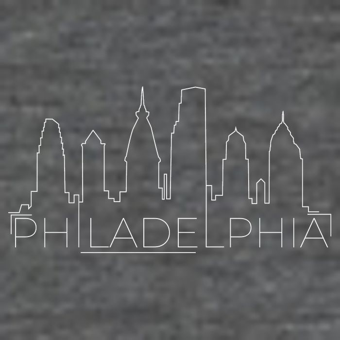 Skyline Line Philadelphia City T-Shirt