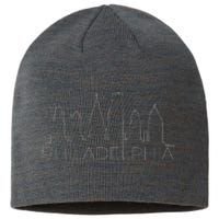 Skyline Line Philadelphia City Sustainable Beanie