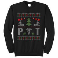 Santa Loves Physical Therapy Christmas Pajama Costume Ugly Sweatshirt