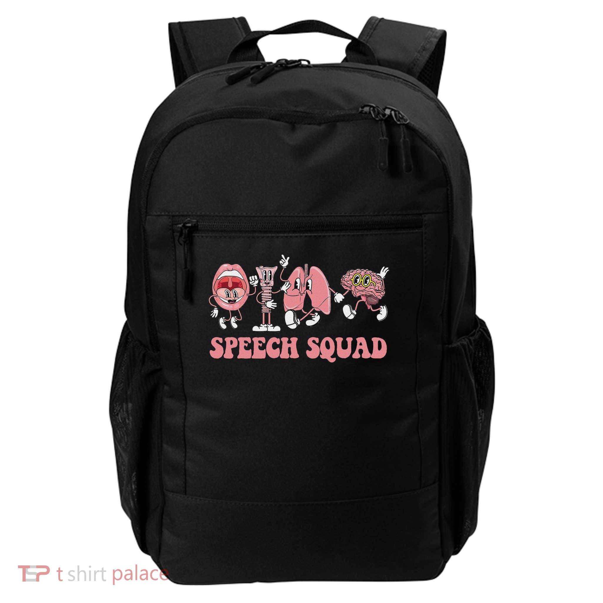 Speech Language Pathologist Slp Speech Squad Therapy Daily Commute Backpack