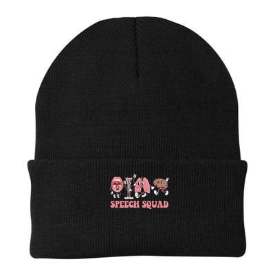 Speech Language Pathologist Slp Speech Squad Therapy Knit Cap Winter Beanie