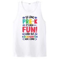 So Long Pre-K Look Out Kindergarten Funny Graduation Gifts PosiCharge Competitor Tank