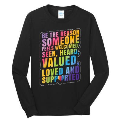 Support Lgbt Pride Month Tall Long Sleeve T-Shirt