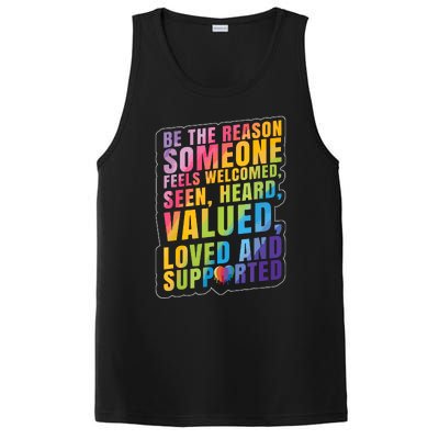 Support Lgbt Pride Month PosiCharge Competitor Tank