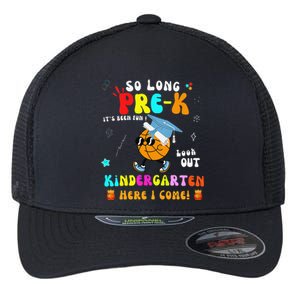 So Long PreK Kindergarten Here I Come Basketball Graduation Flexfit Unipanel Trucker Cap