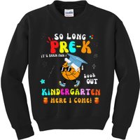 So Long PreK Kindergarten Here I Come Basketball Graduation Kids Sweatshirt