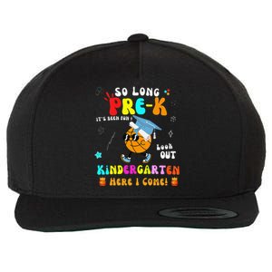 So Long PreK Kindergarten Here I Come Basketball Graduation Wool Snapback Cap