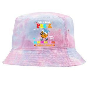 So Long PreK Kindergarten Here I Come Basketball Graduation Tie-Dyed Bucket Hat