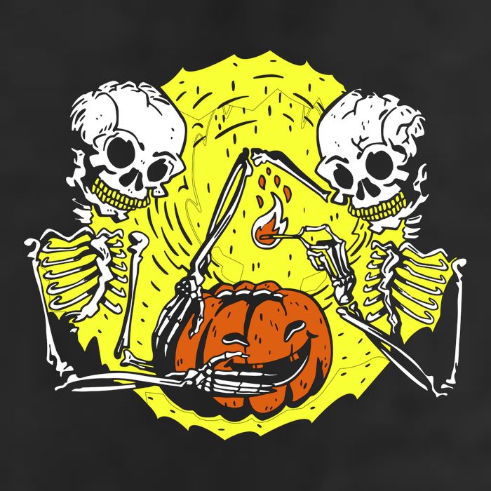 Skeletons Lighting Pumpkin Adult Drive Performance Visor