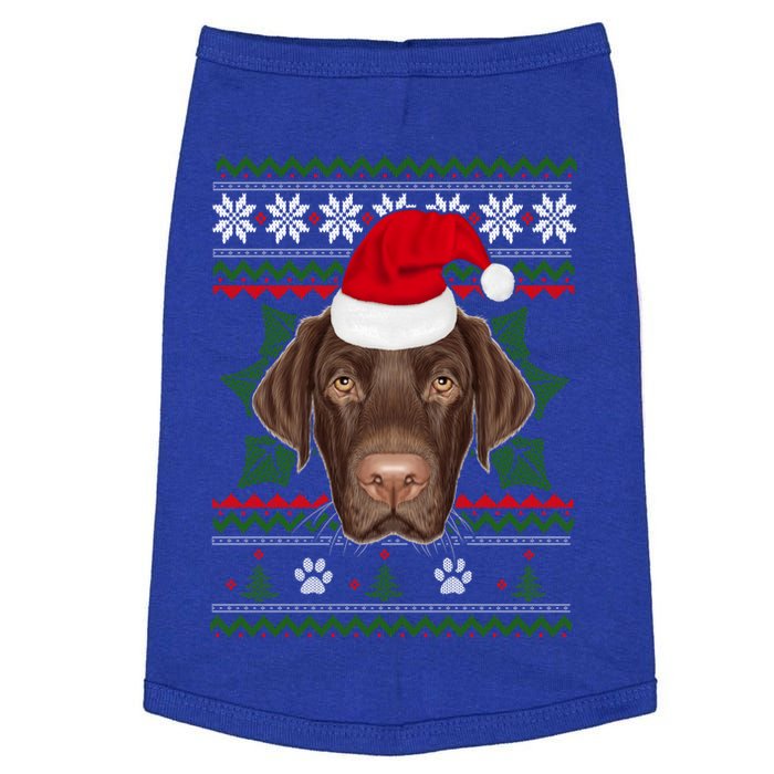 Santa Labrador Retriever Dog Holiday Ugly Christmas Xmas Gift Doggie Tank