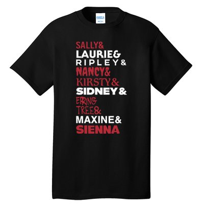 Sally Laurie Ripley Nancy Kirsty Sidney Erin Tree Maxine Sienna Tall T-Shirt