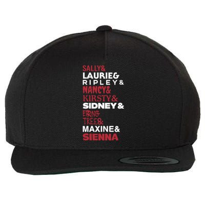 Sally Laurie Ripley Nancy Kirsty Sidney Erin Tree Maxine Sienna Wool Snapback Cap