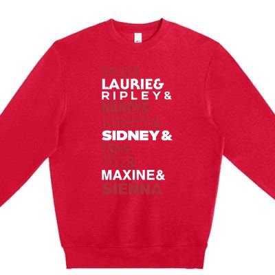 Sally Laurie Ripley Nancy Kirsty Sidney Erin Tree Maxine Sienna Premium Crewneck Sweatshirt