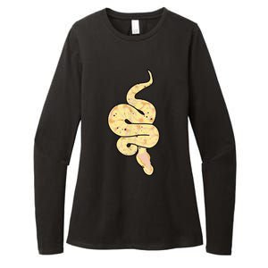 Snake Lover Reptile Banana Ball Python Funny Noodle Womens CVC Long Sleeve Shirt