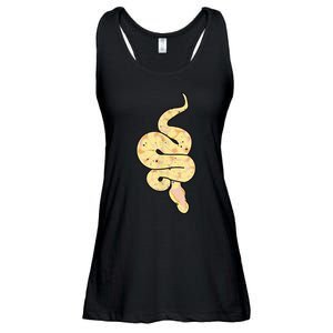 Snake Lover Reptile Banana Ball Python Funny Noodle Ladies Essential Flowy Tank