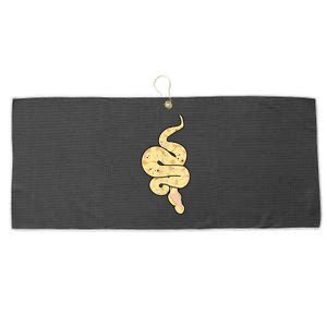 Snake Lover Reptile Banana Ball Python Funny Noodle Large Microfiber Waffle Golf Towel