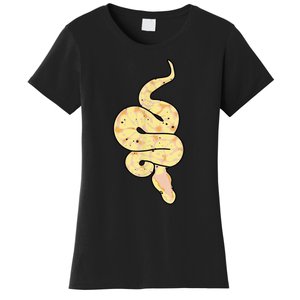 Snake Lover Reptile Banana Ball Python Funny Noodle Women's T-Shirt