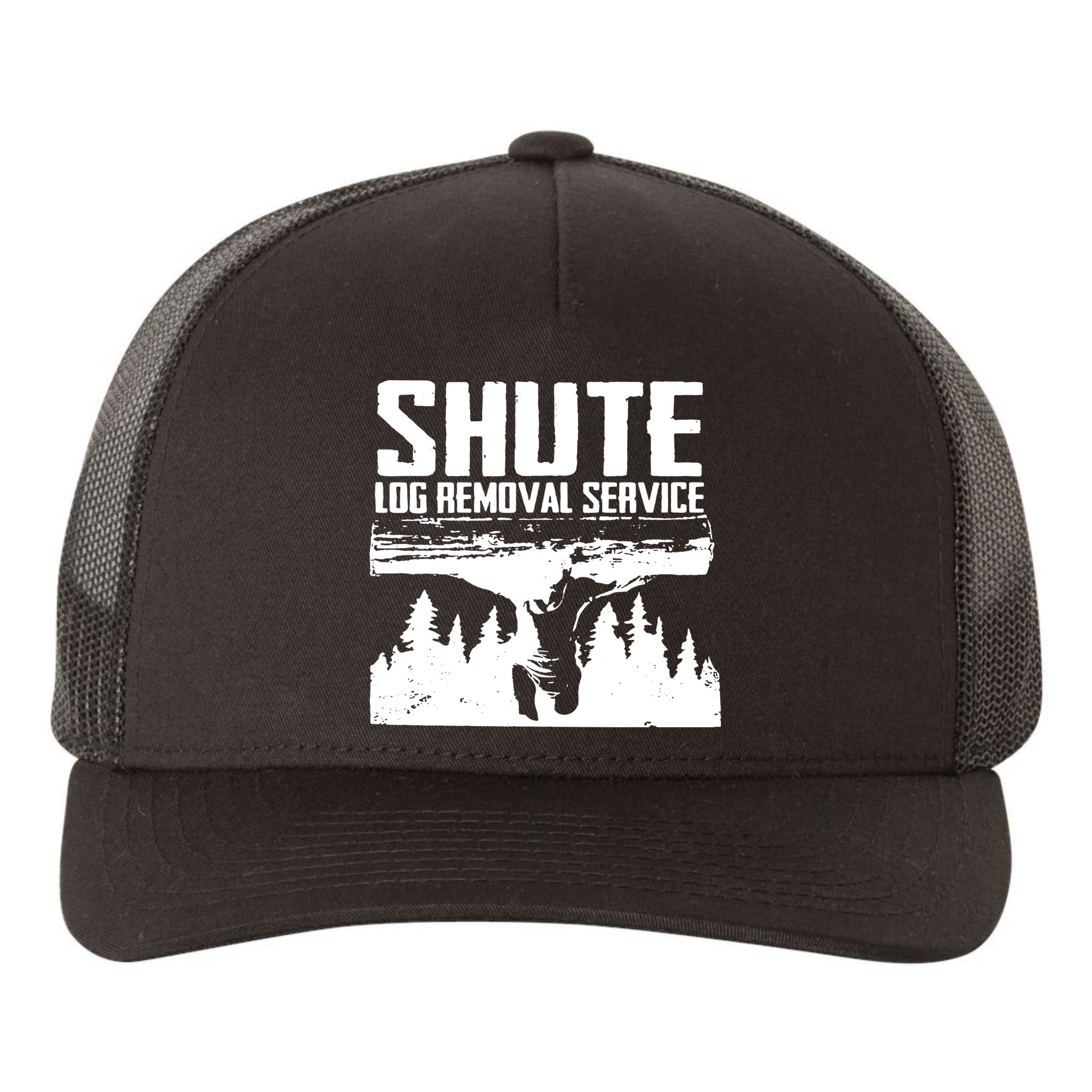 Shute Log Removal Service Yupoong Adult 5-Panel Trucker Hat