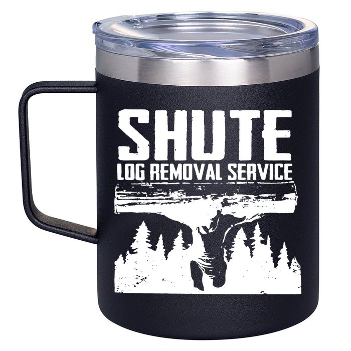Shute Log Removal Service 12oz Stainless Steel Coffee Mug