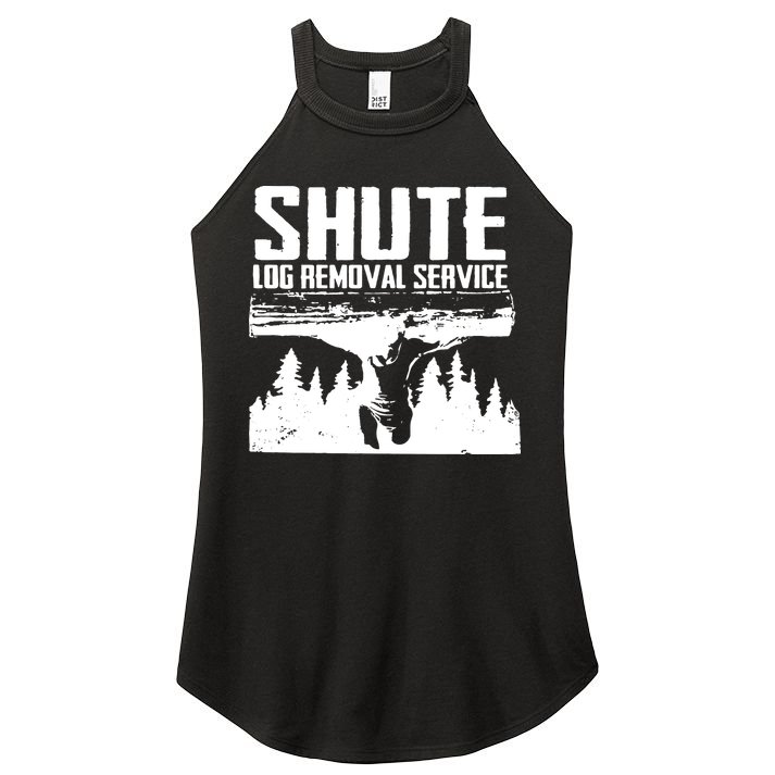 Shute Log Removal Service Women's Perfect Tri Rocker Tank