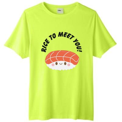 Sushi Lover Rice To Meet You Tall Fusion ChromaSoft Performance T-Shirt