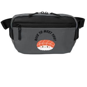 Sushi Lover Rice To Meet You Crossbody Pack