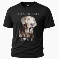 Silver Labrador Retriever Dog Cooling Performance Crew T-Shirt