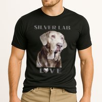 Silver Labrador Retriever Dog Cooling Performance Crew T-Shirt