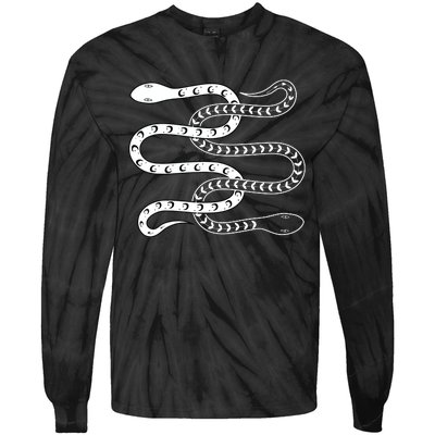 Snake Lover Reptile Fans Herpetologist Ophiologist Ophiology Tie-Dye Long Sleeve Shirt