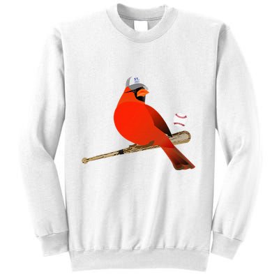 Saint Louis Red Cardinal Funny Bird Design Sweatshirt