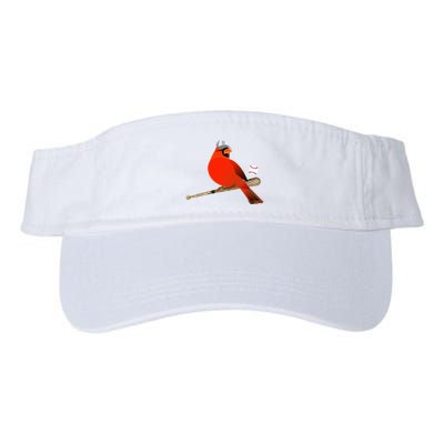 Saint Louis Red Cardinal Funny Bird Design Visor