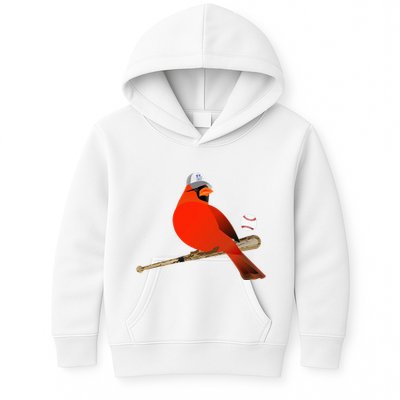 Saint Louis Red Cardinal Funny Bird Design Kids Hoodie