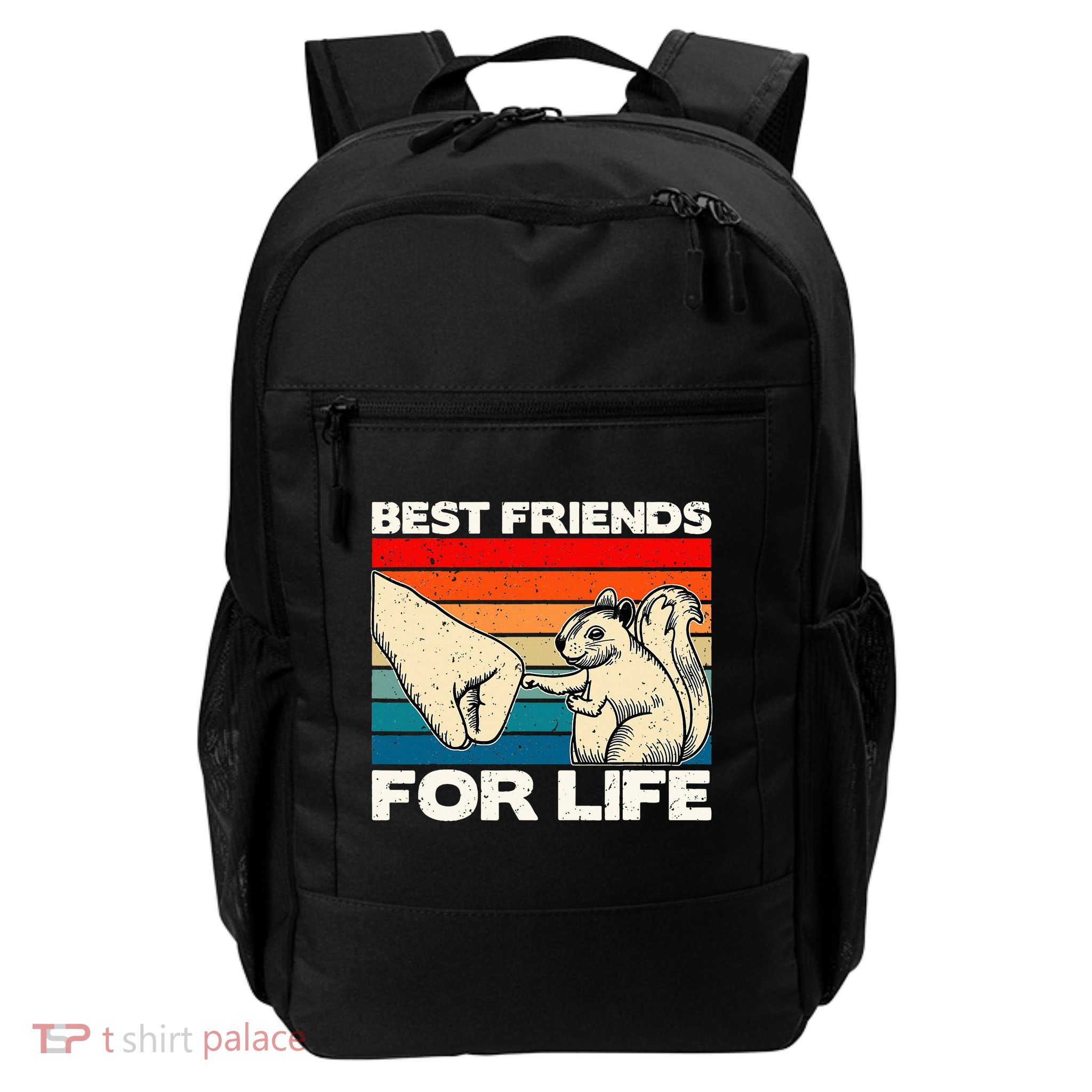 Squirrel Lover, Retro Squirrel Art, Squirrel  Daily Commute Backpack