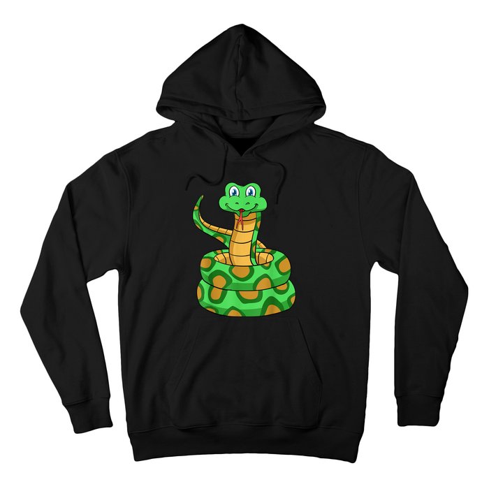 Snake Lover Reptile Cobra Python Boa Herpetologist Hoodie