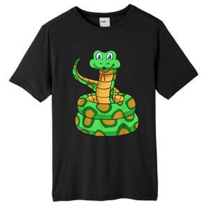 Snake Lover Reptile Cobra Python Boa Herpetologist Tall Fusion ChromaSoft Performance T-Shirt