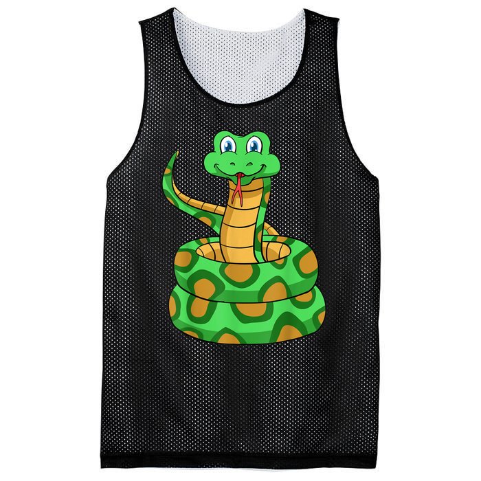 Snake Lover Reptile Cobra Python Boa Herpetologist Mesh Reversible Basketball Jersey Tank