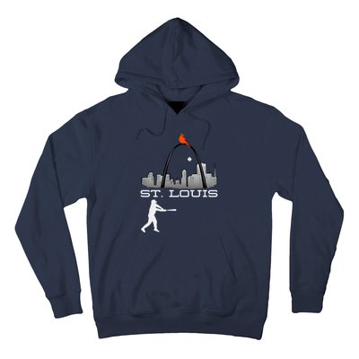 Saint Louis Red Cardinal Baseball Player Hoodie