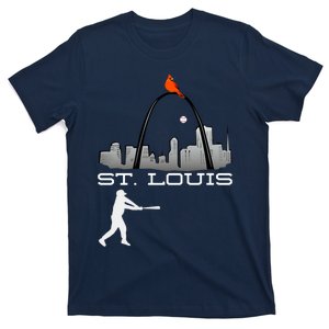 Saint Louis Red Cardinal Baseball Player T-Shirt