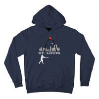 Saint Louis Red Cardinal Baseball Player Tall Hoodie