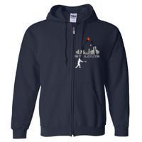 Saint Louis Red Cardinal Baseball Player Full Zip Hoodie