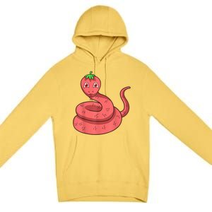 Snake Lovers Reptile Herpetologist Ophiologist Ophiology Premium Pullover Hoodie