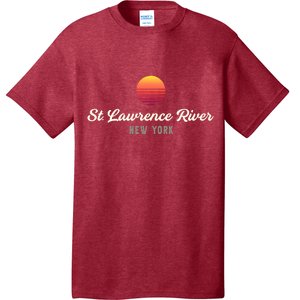 St Lawrence River NEW YORK Bass Fishing Fishin Pro T-Shirt