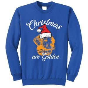 Santa Labrador Retriever Christmas Are Golden Xmas Gift Sweatshirt