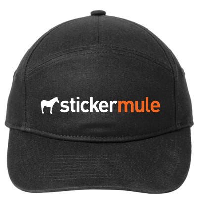 Stickermule Logo 7-Panel Snapback Hat
